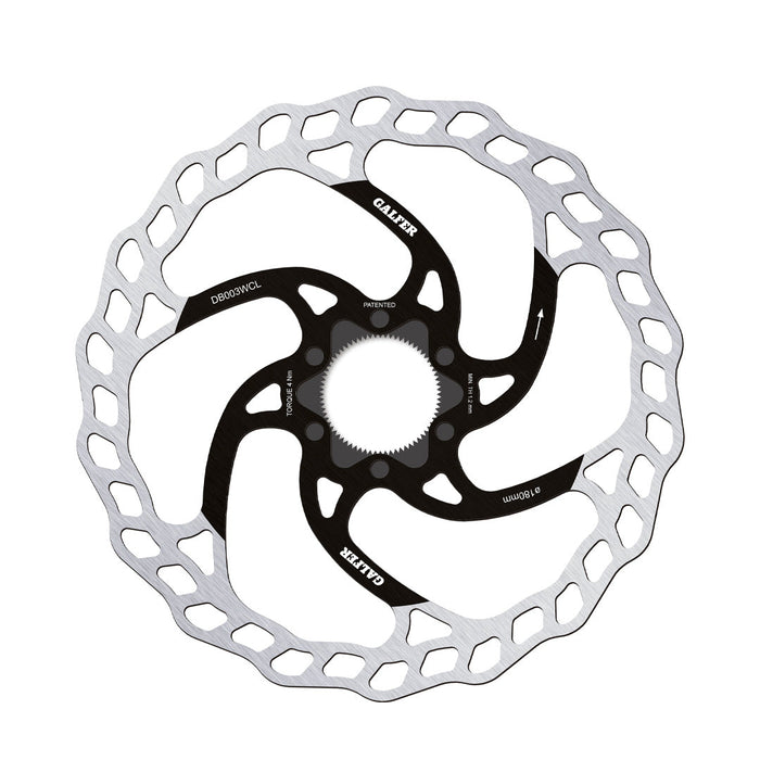 Rotor GALFER Wave Center Lock 180 x 1.8 mm - imagen 1