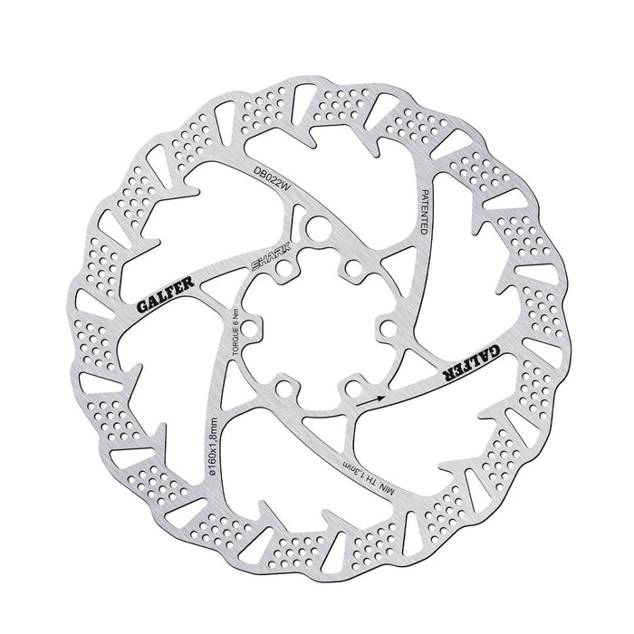 Rotor GALFER SHARK 160 x 1.8 mm - imagen 1