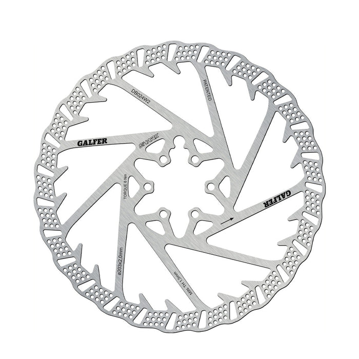 Rotor GALFER SHARK 203 x 2.0 mm - imagen 1