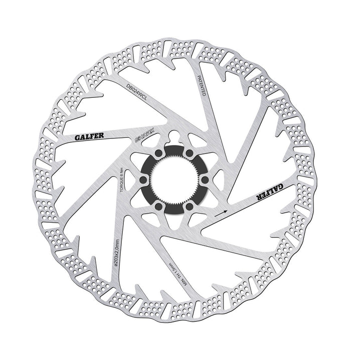 Rotor GALFER SHARK Center Lock 203 x 2.0 mm - imagen 1