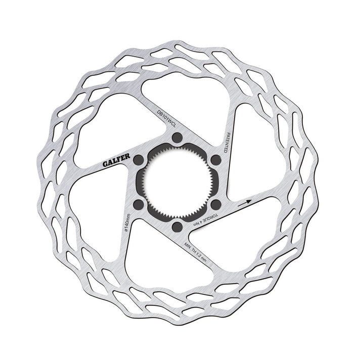 Rotor GALFER Wave Ruta Center Lock 140 x 1.8 mm - imagen 1