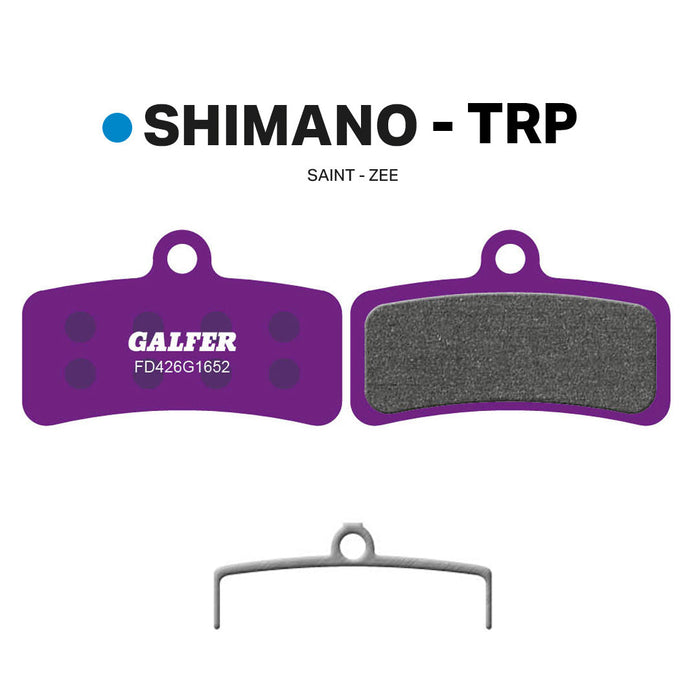 Balatas GALFER E-Bike SHIMANO SAINT - ZEE - imagen 1