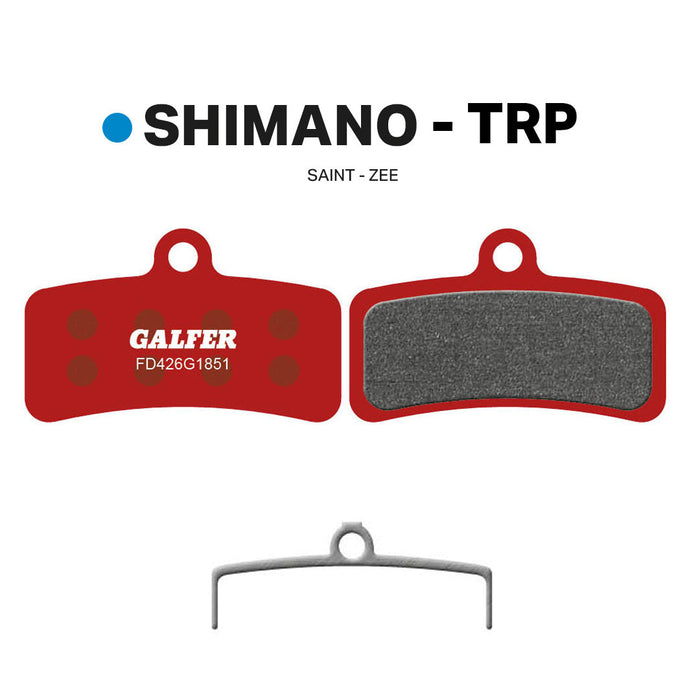Balatas GALFER Advanced SHIMANO SAINT - ZEE - imagen 1