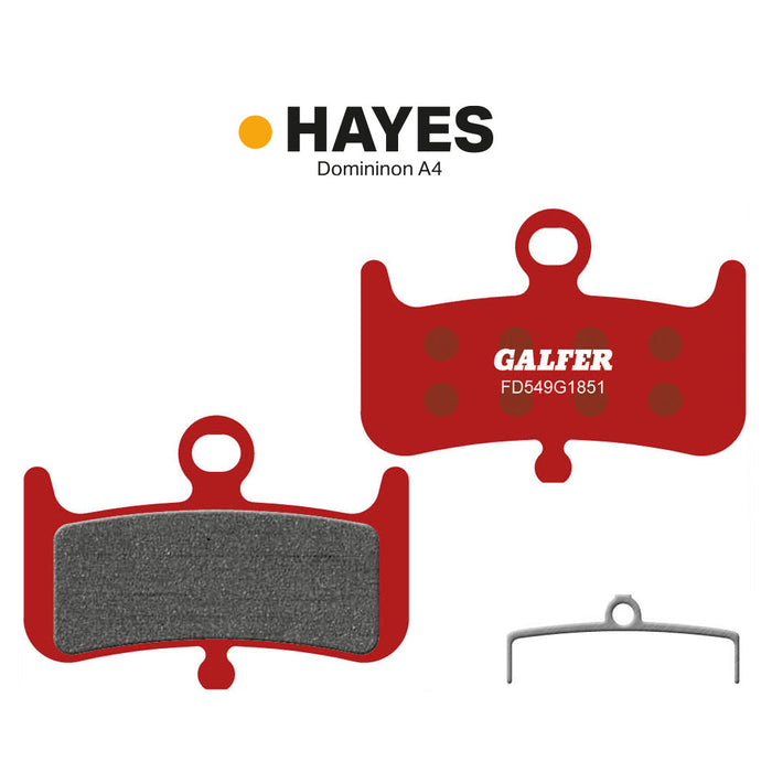 Balatas GALFER Advanced HAYES DOMINION A4 - imagen 1