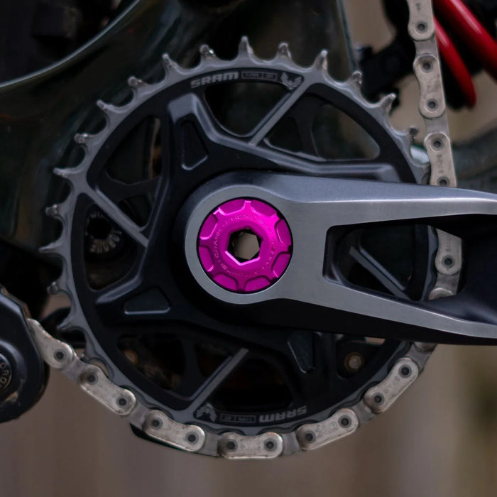 OAK CRANK EJECTER CAP SET COMPATIBLE CON SRAM DUB Y OAK - M18/M30LH