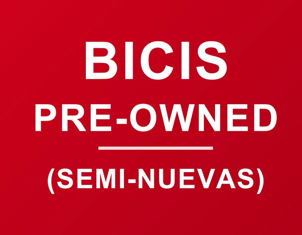 Bicicletas Pre-owned (Semi-nuevas)