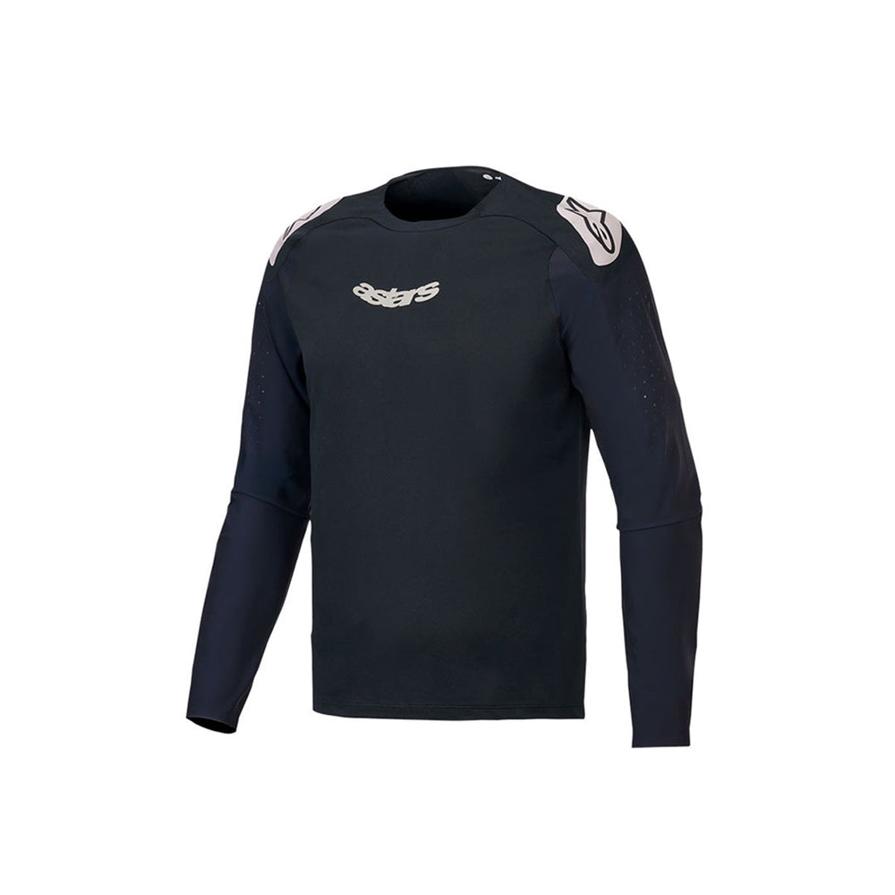 Jersey A-Aria Polartec Elite Negro - Manga Larga - imagen 1