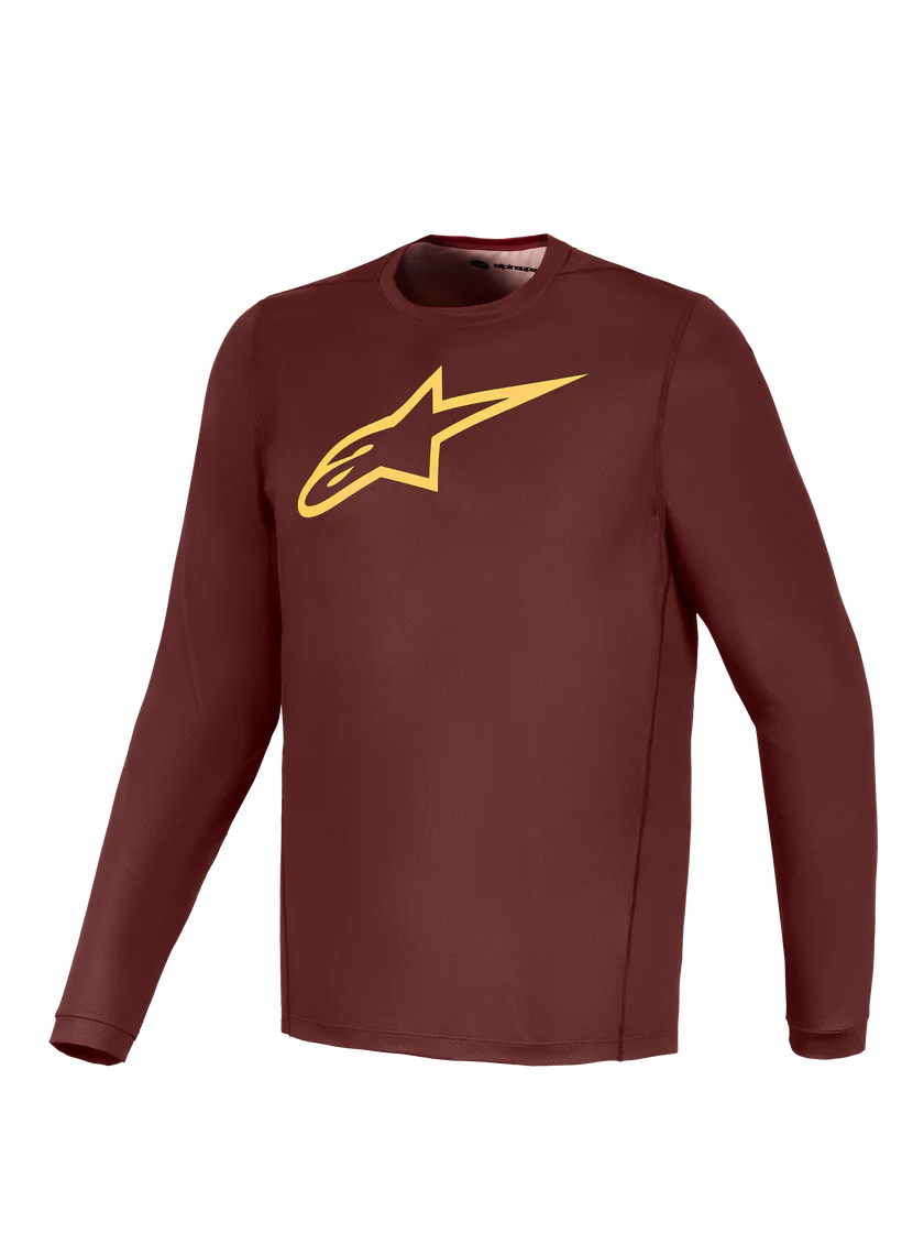 Jersey A-Dura Ride Bordeaux - Manga Larga - imagen 1