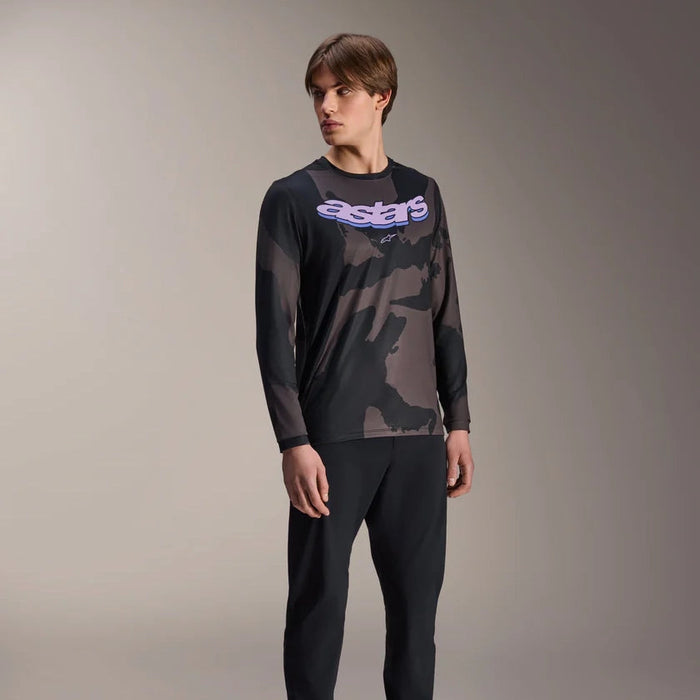 Jersey A-Dura Hollow Camo Negro - Manga Larga - imagen 2
