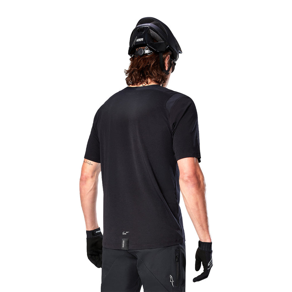 Jersey A-Dura Dri Wool Negro - Manga Corta - imagen 2