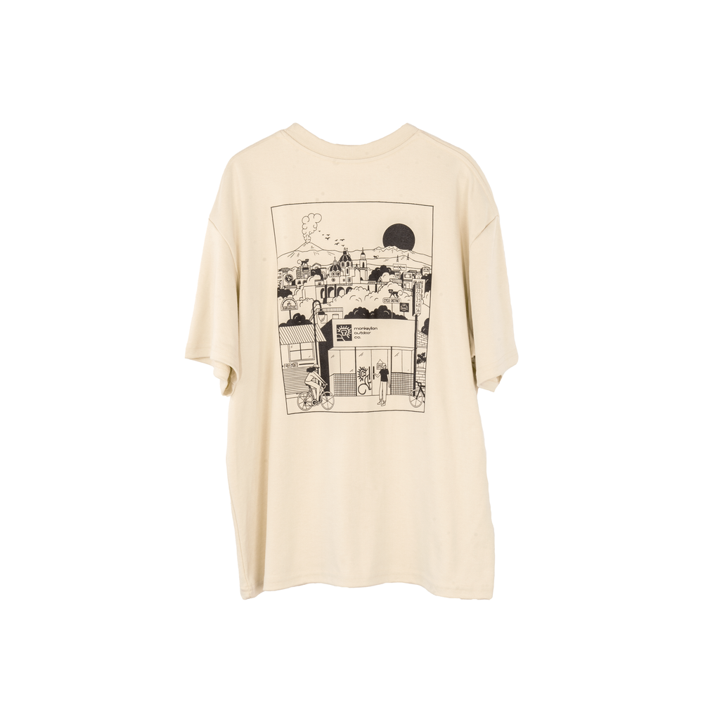 T-shirt Barrio Monkeylion - Beige Claro - imagen 3