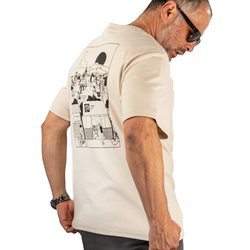 T-shirt Barrio Monkeylion - Beige Claro - imagen 4