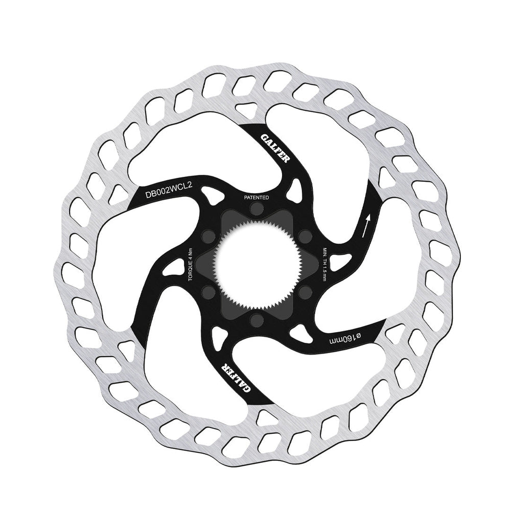 Rotor GALFER Wave Center Lock 160 x 2.0 mm - imagen 1