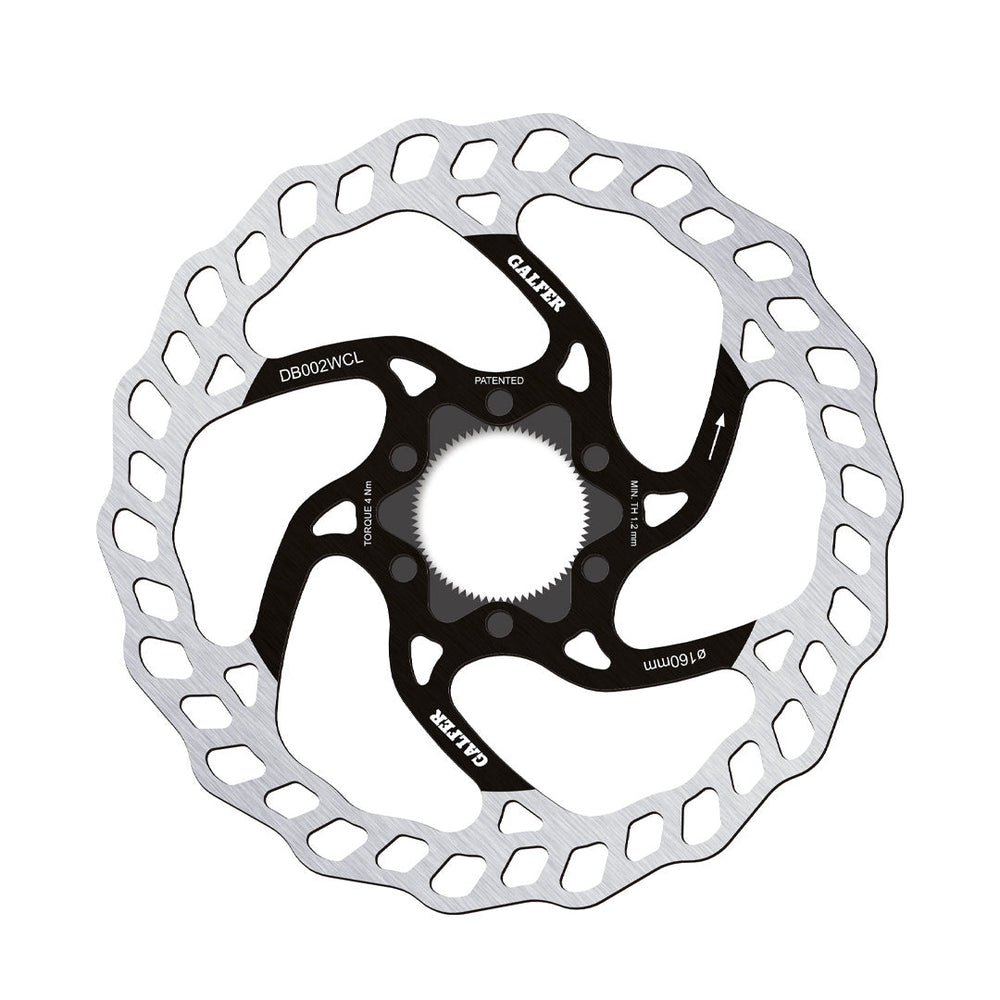 Rotor GALFER Wave Center Lock 160 x 1.8 mm - imagen 1