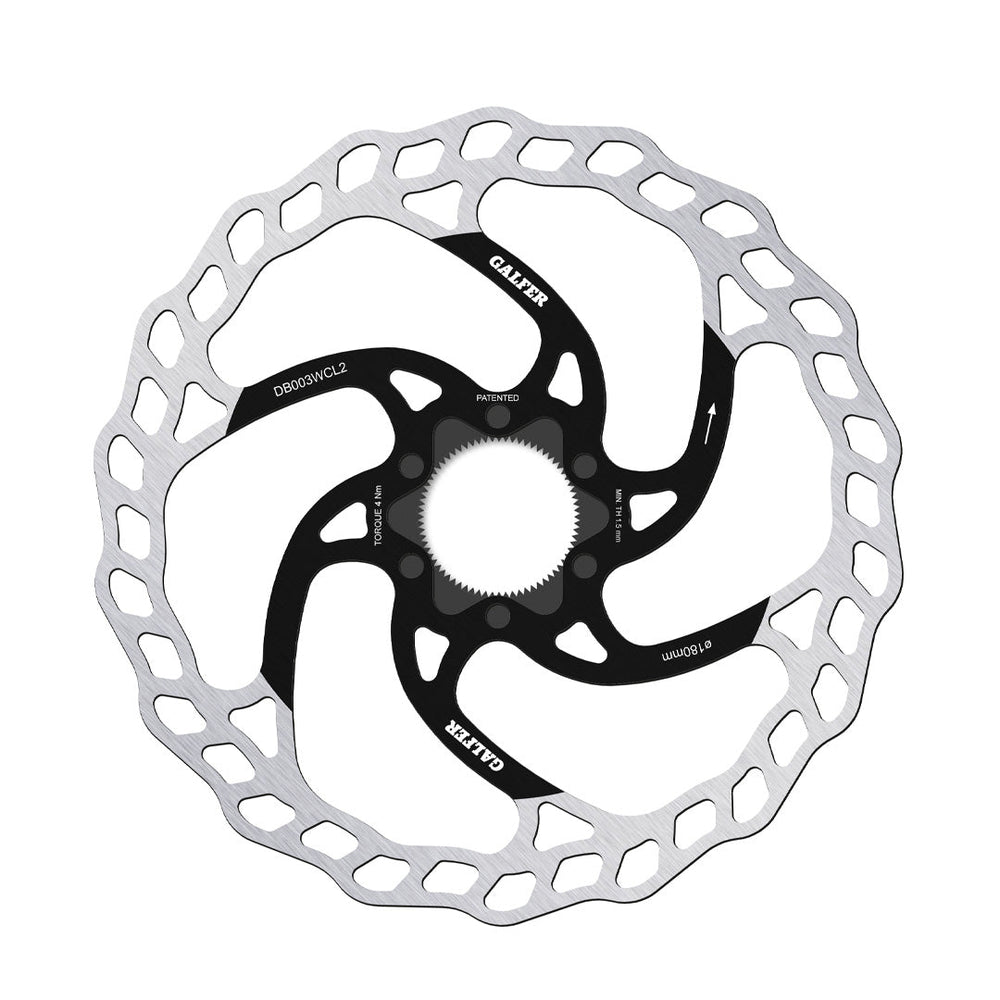 Rotor GALFER Wave Center Lock 180 x 2.0 mm - imagen 1