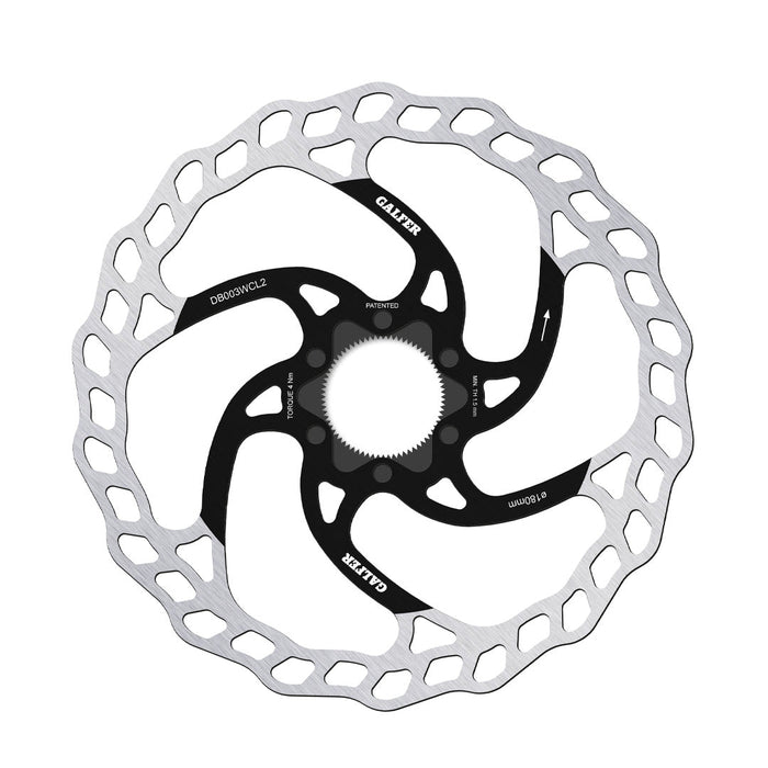 Rotor GALFER Wave Center Lock 180 x 2.0 mm - imagen 1