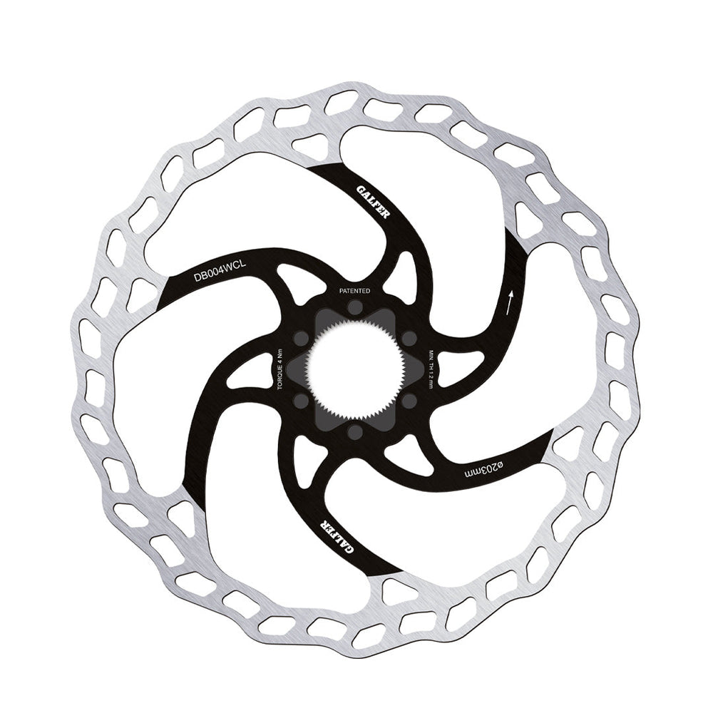 Rotor GALFER Wave Center Lock 203 x 1.8 mm - imagen 1