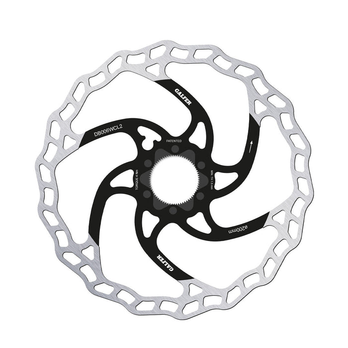 Rotor GALFER Wave Center Lock 200 x 2.0 mm - imagen 1