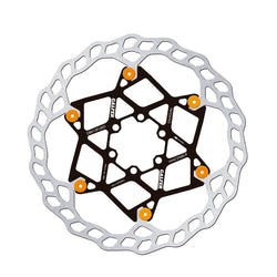 Rotor GALFER Wave Flotante 180 x 2.0 mm ORANGE PINS - imagen 1