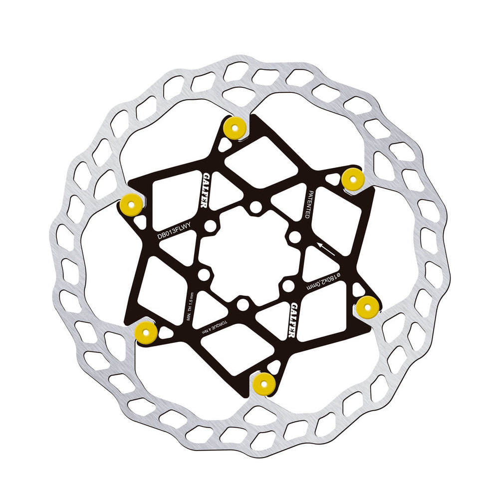 Rotor GALFER Wave Flotante 180 x 2.0 mm GOLD PINS - imagen 1