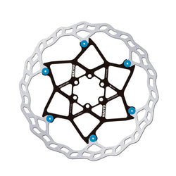 Rotor GALFER Wave Flotante 203 x 2.0 mm BLUE PINS - imagen 1