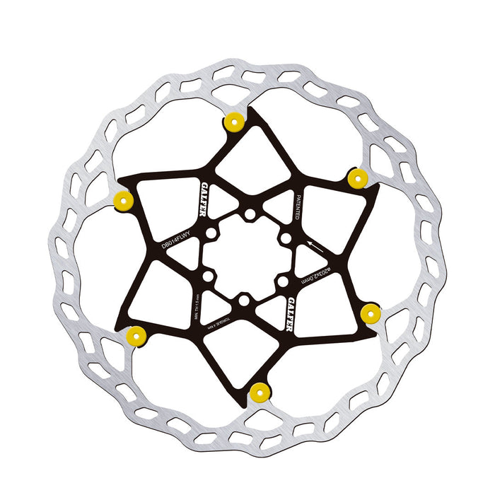 Rotor GALFER Wave Flotante 203 x 2.0 mm GOLD PINS - imagen 1