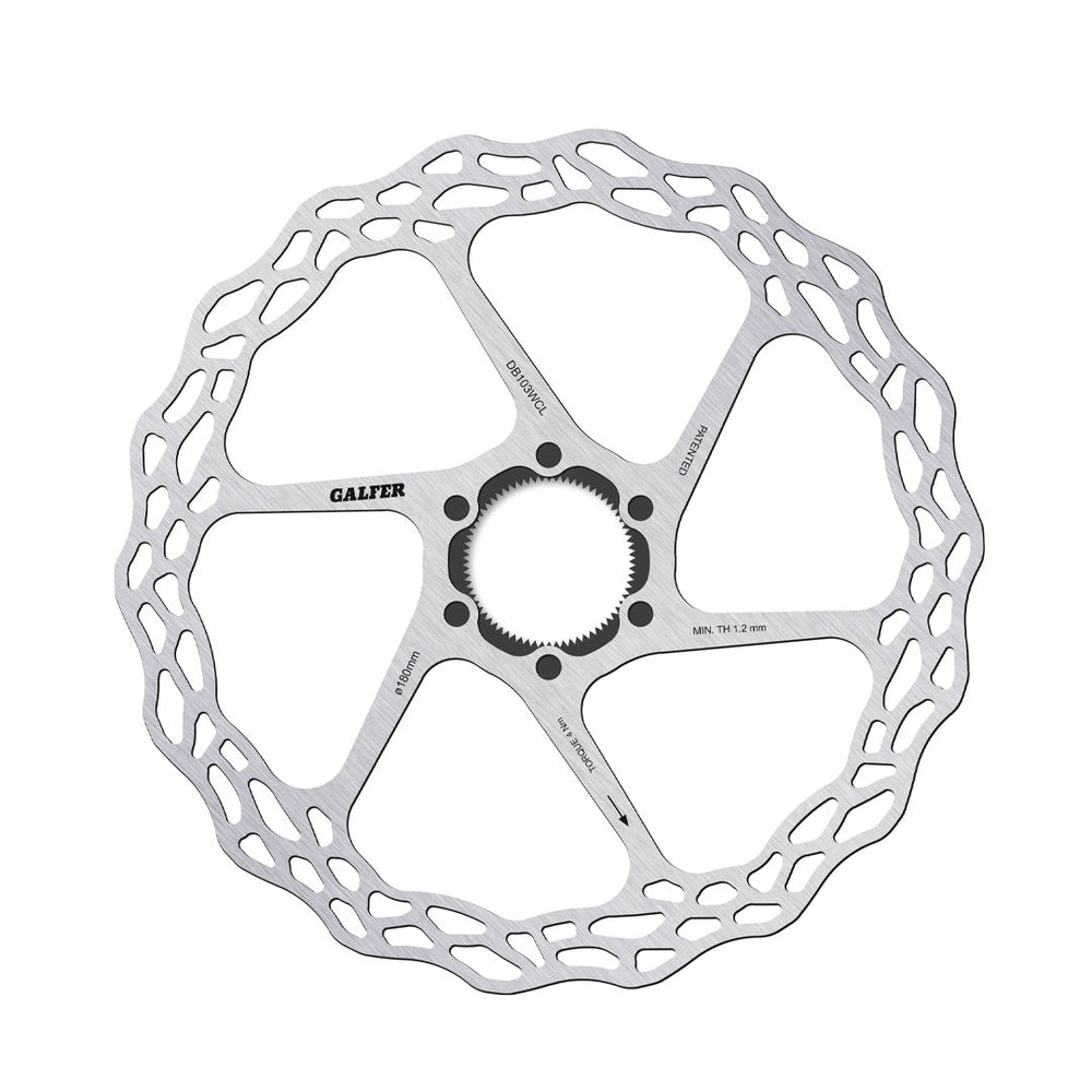 Rotor GALFER Wave Ruta Center Lock 180 x 1.8 mm - imagen 1