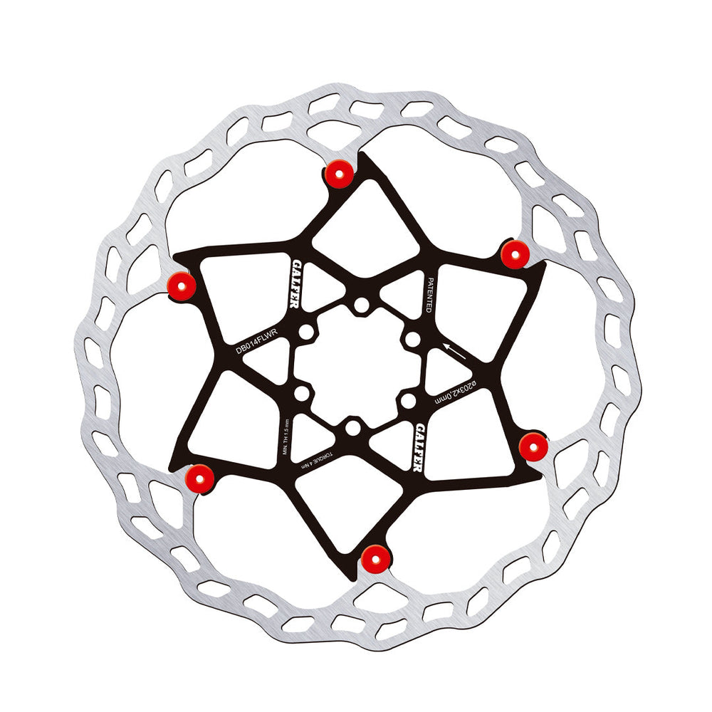 Rotor GALFER Wave Flotante 203 x 2.0 mm RED PINS - imagen 1