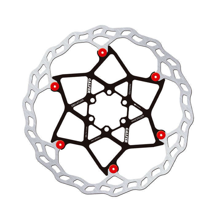 Rotor GALFER Wave Flotante 203 x 2.0 mm RED PINS - imagen 1