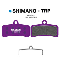 Pack Balatas E-Bike (30 juegos) SHIMANO SAINT - ZEE - imagen 1