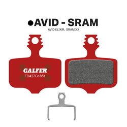 Balatas GALFER Advanced AVID ELIXIR - SRAM XX - imagen 1