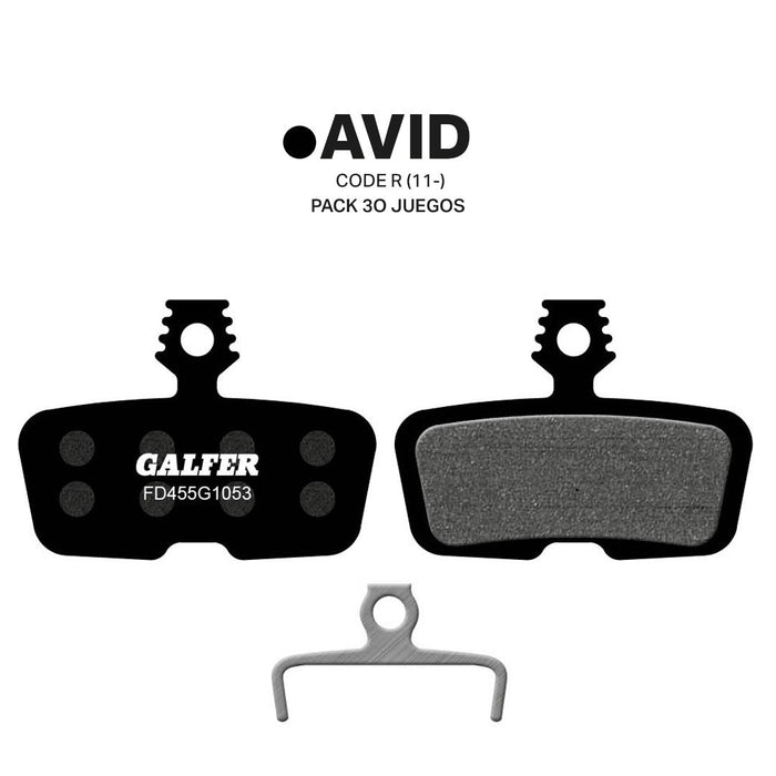 Pack Balatas Performance (30 juegos) AVID CODE R (11-) - imagen 1