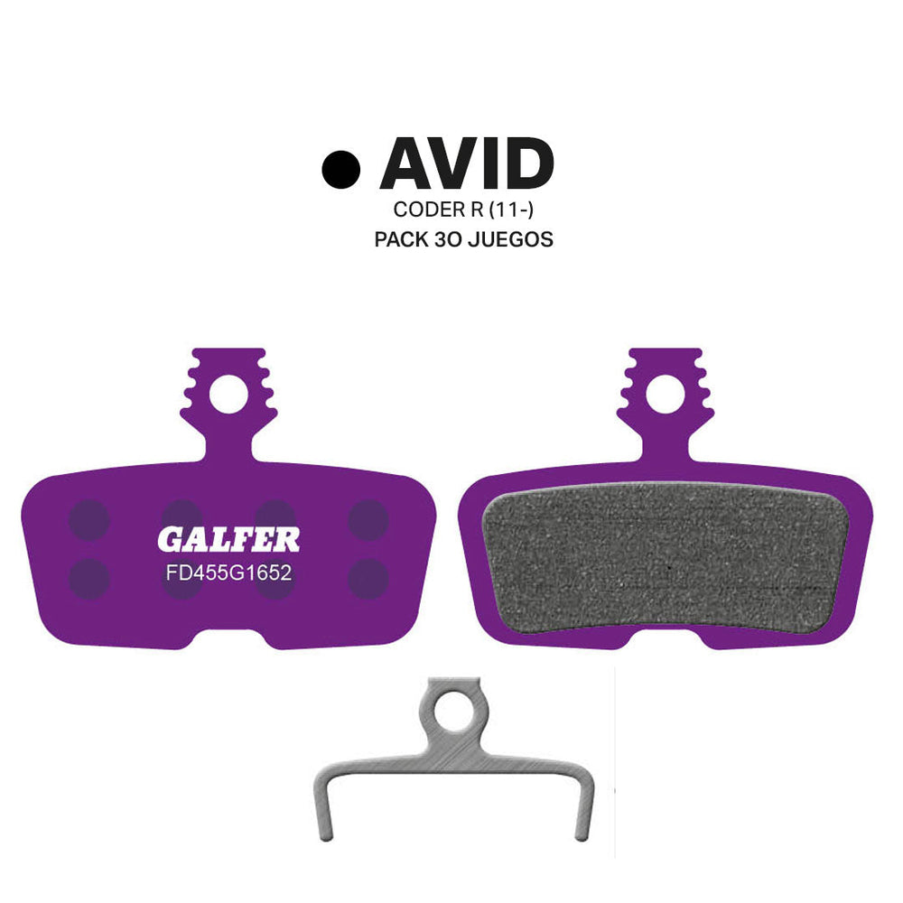 Pack Balatas E-Bike (30 juegos) AVID CODE R (11-) - imagen 1