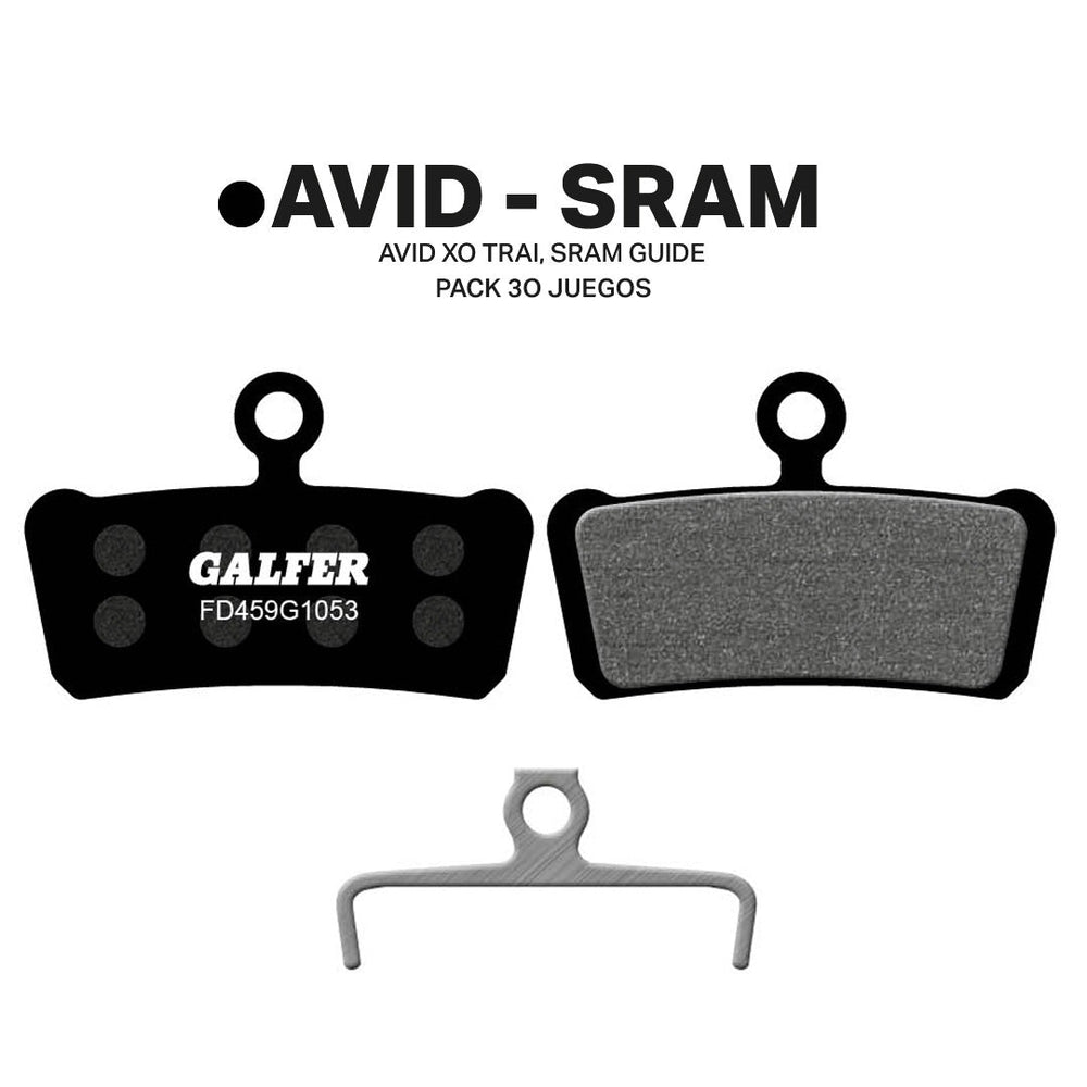 Pack Balatas Performance (30 juegos) SRAM GUIDE / AVID XO TRAIL - imagen 1