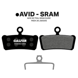 Pack Balatas Performance (30 juegos) SRAM GUIDE / AVID XO TRAIL - imagen 1