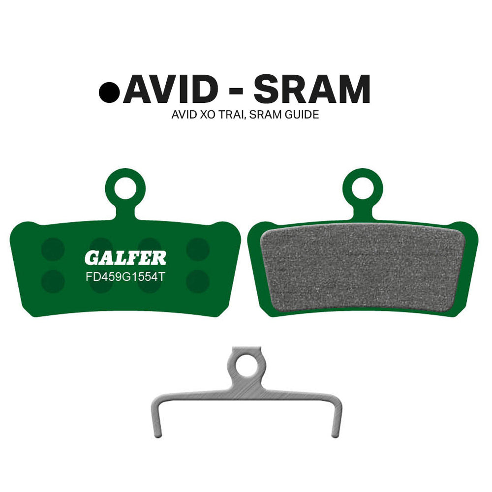 Balatas GALFER PRO SRAM GUIDE / AVID XO TRAIL - imagen 1