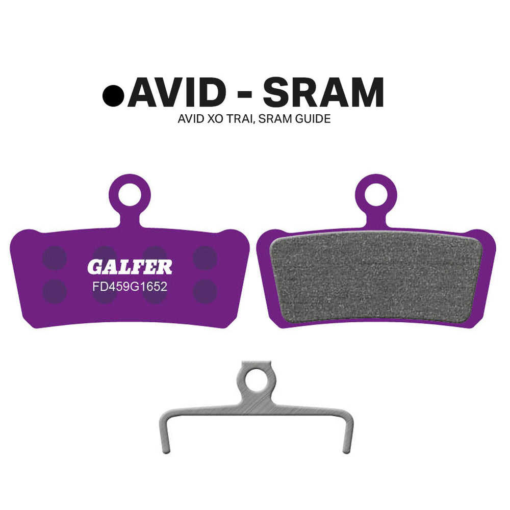 Balatas GALFER E-Bike SRAM GUIDE / AVID XO TRAIL - imagen 1