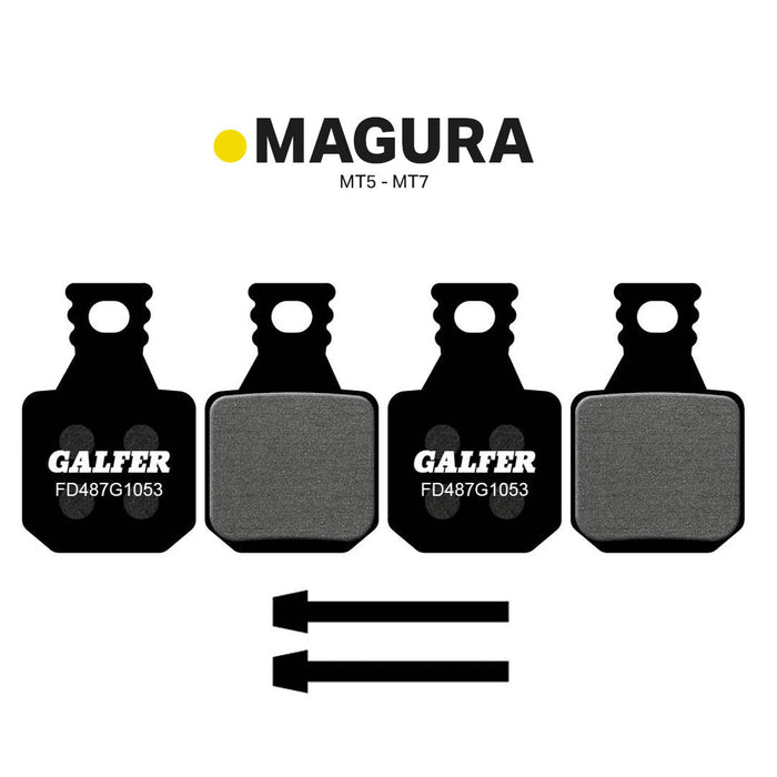 Balatas GALFER Performance MAGURA MT5 - MT7 4 PADS - imagen 1