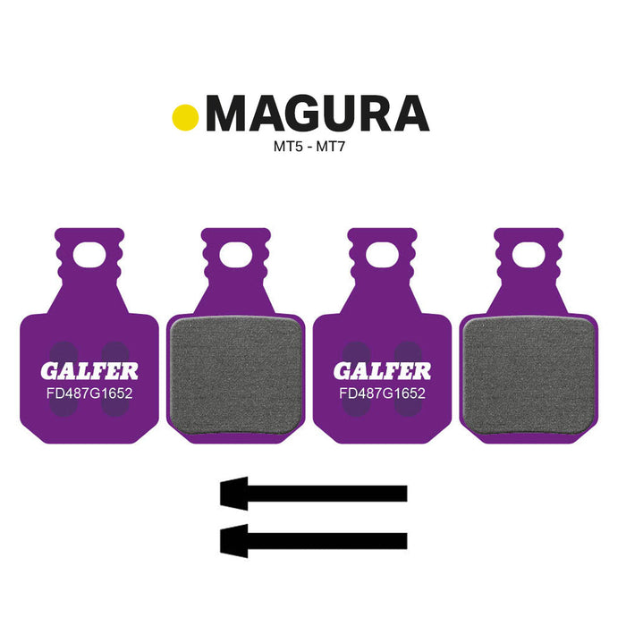 Balatas GALFER E-Bike MAGURA MT5 - MT7 4 PADS - imagen 1