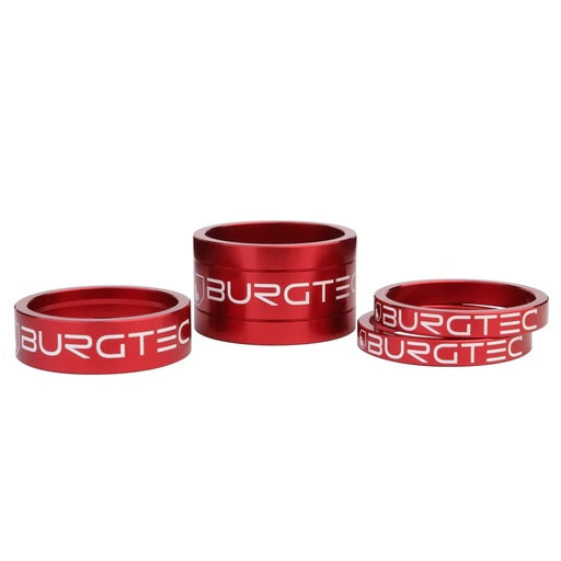 BURGTEC Stem Spacers (5mm x2, 10mm, 20mm)