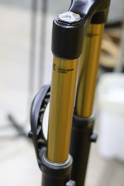 2022 FOX 36 170mm  KASHIMA MATTE BLACK GRIP2