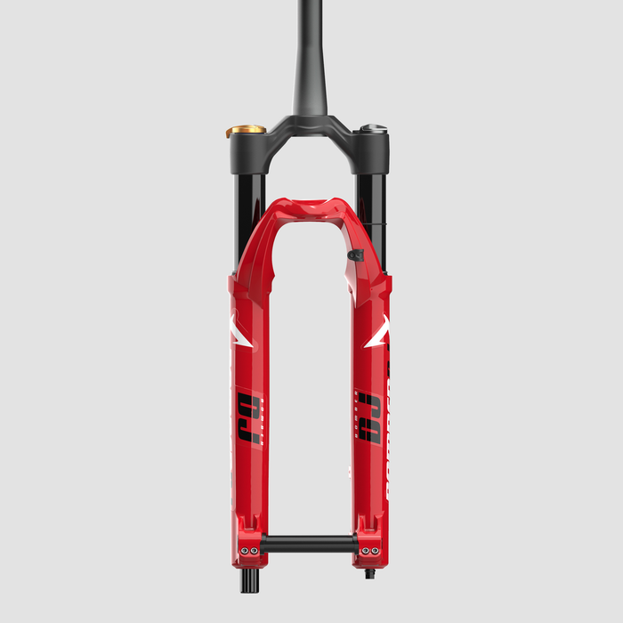 Horquilla Marzocchi DJ, 26", Gloss Red (v2) - imagen 2