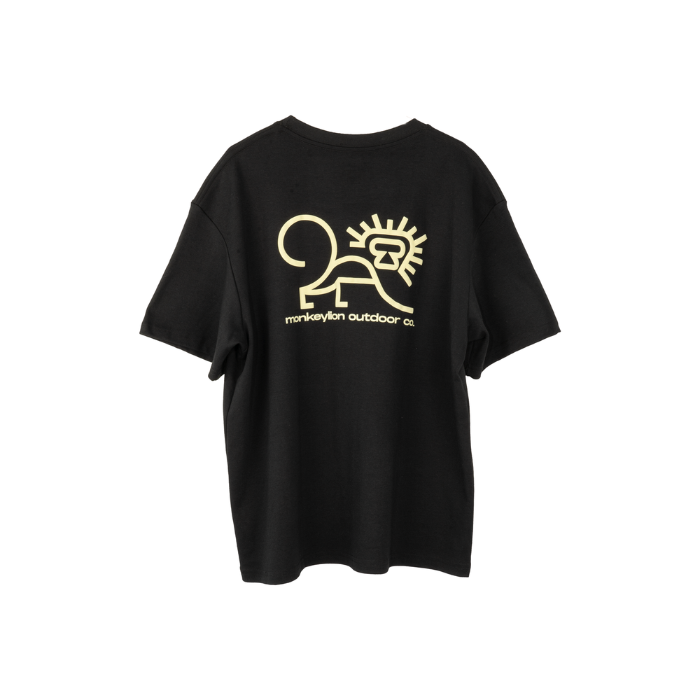 T-shirt Oversize Monkeylion - Negra - imagen 3