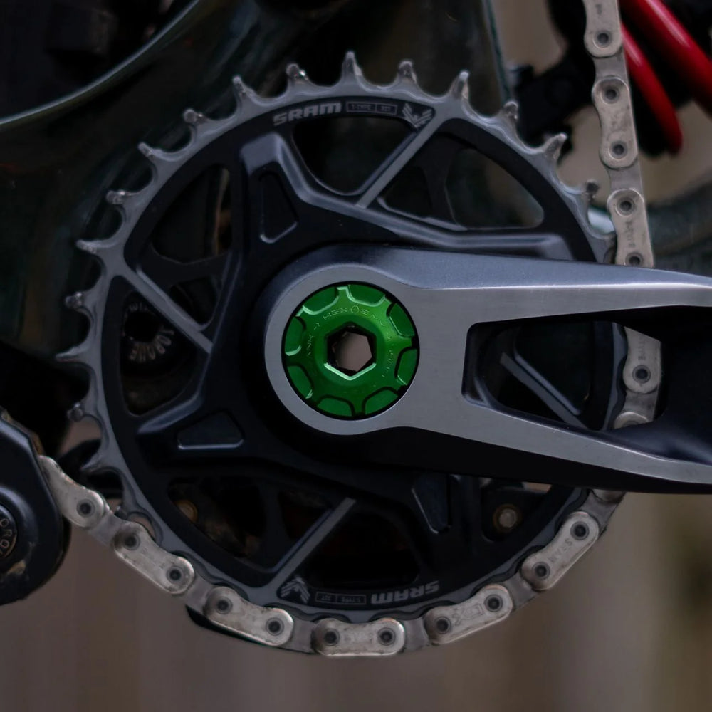 OAK CRANK EJECTER CAP SET COMPATIBLE CON SRAM DUB Y OAK - M18/M30LH